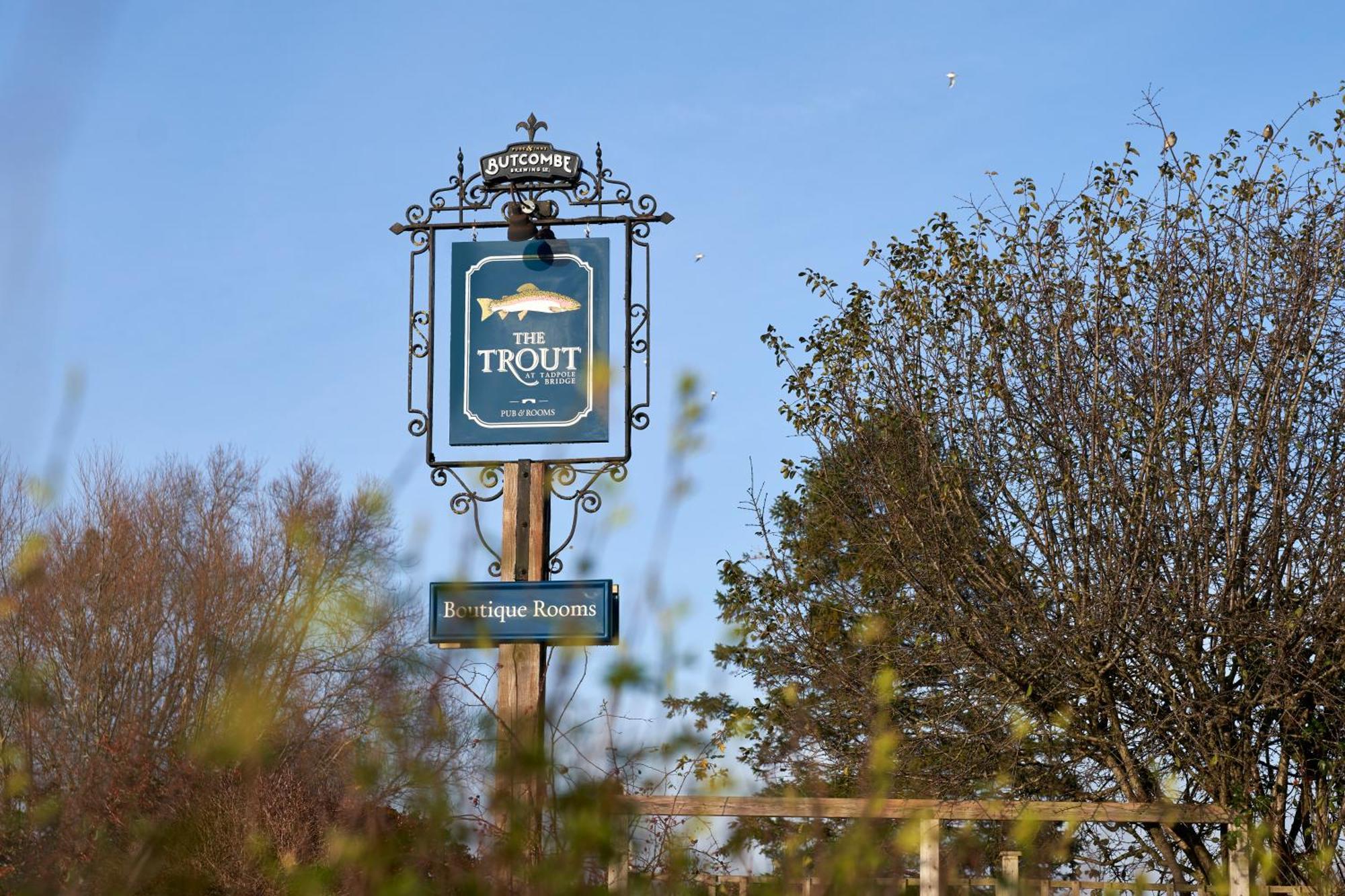 The Trout At Tadpole Bridge Hotell Faringdon Eksteriør bilde