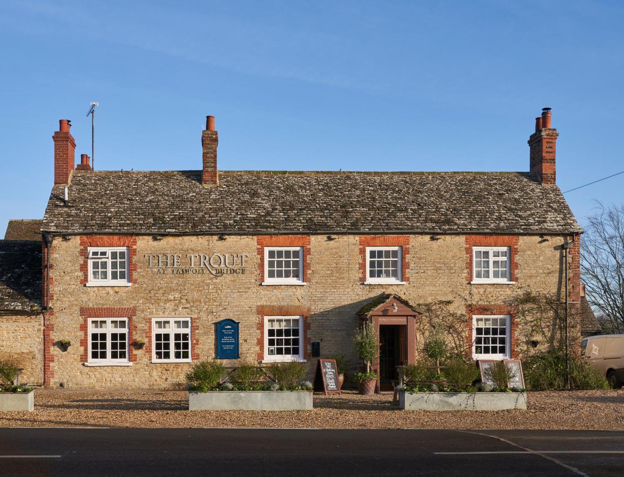 The Trout At Tadpole Bridge Hotell Faringdon Eksteriør bilde