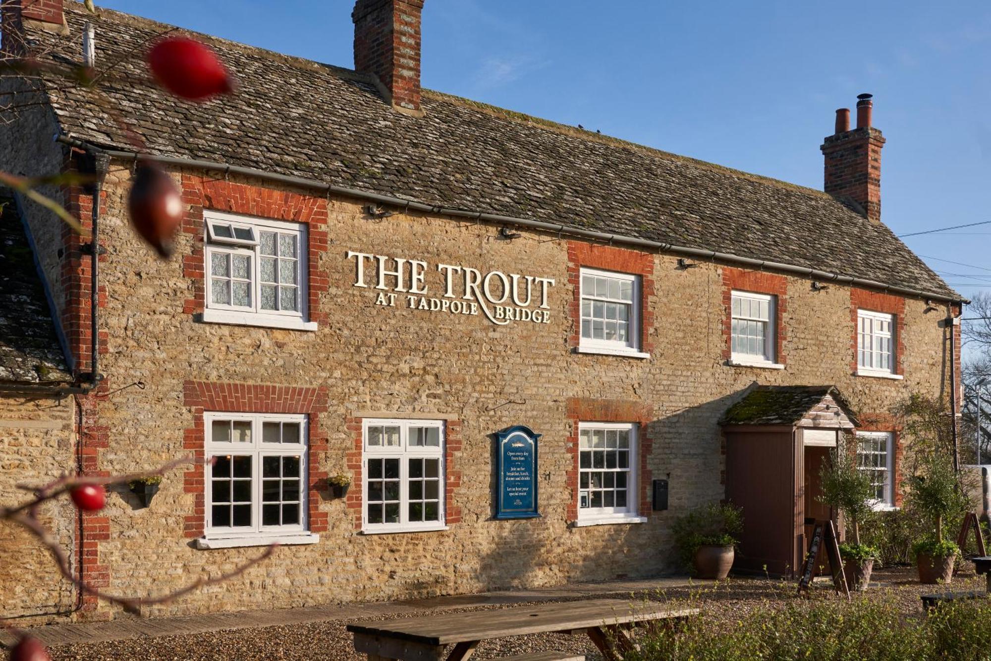 The Trout At Tadpole Bridge Hotell Faringdon Eksteriør bilde